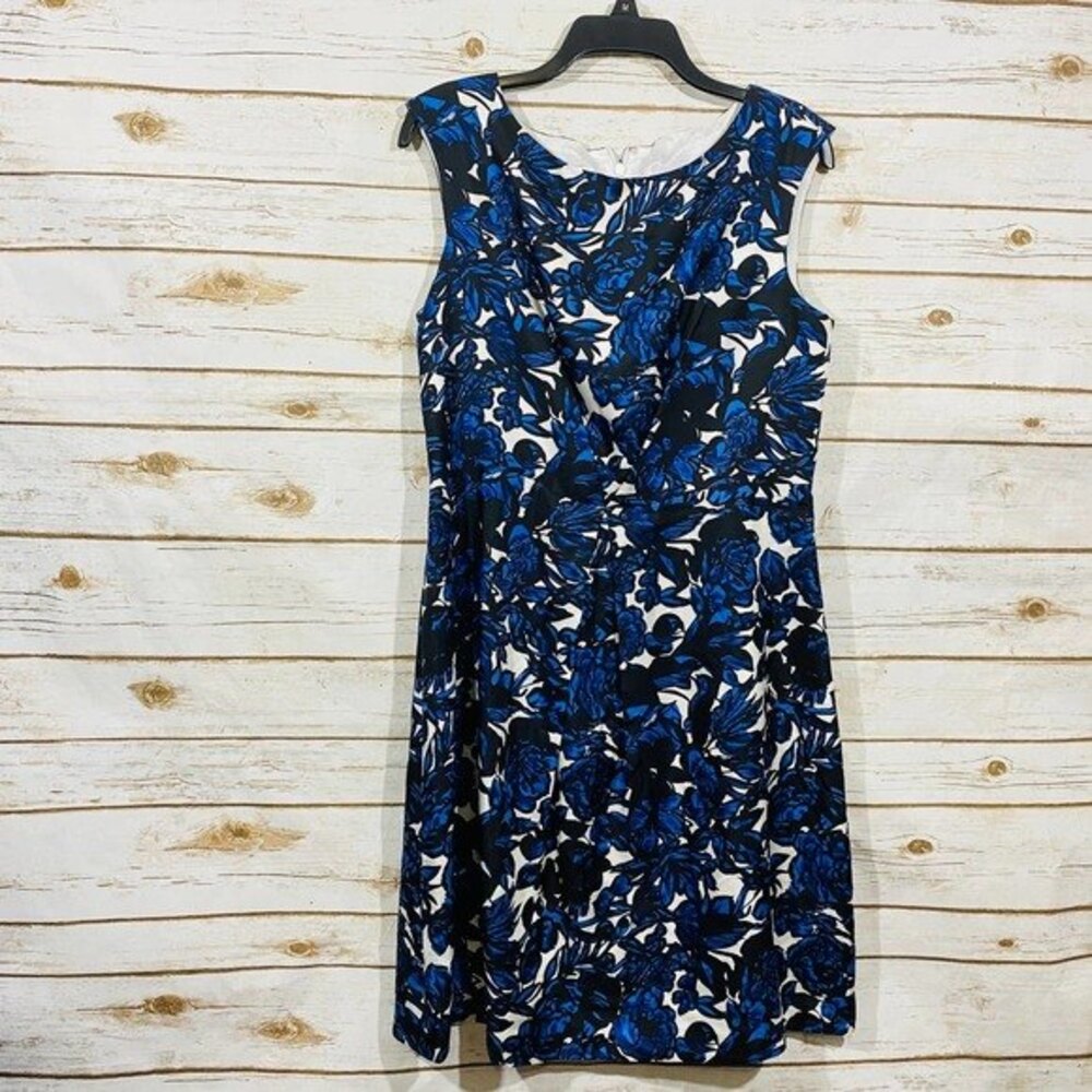 Talbots Women's Silk Lined Floral Dress Size 10